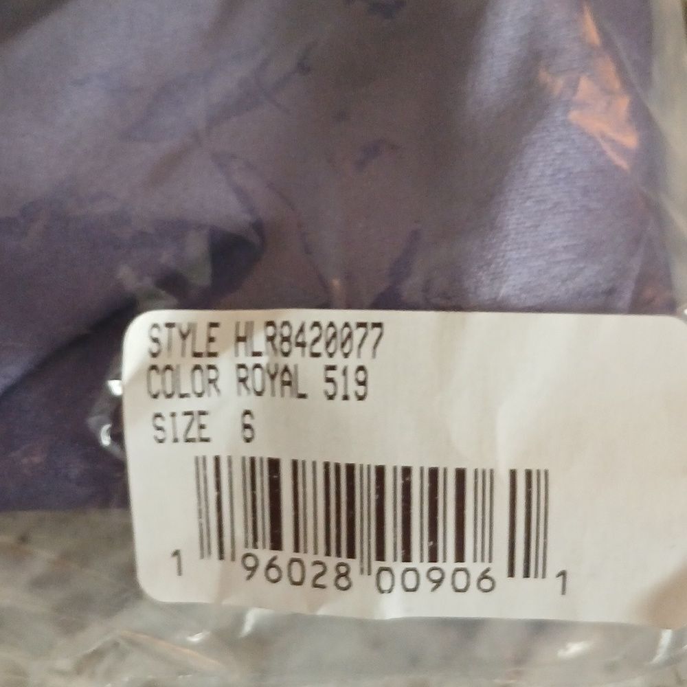NWT Herve Leger Purple Cutout Dress Size 6 - Picture 7 of 9